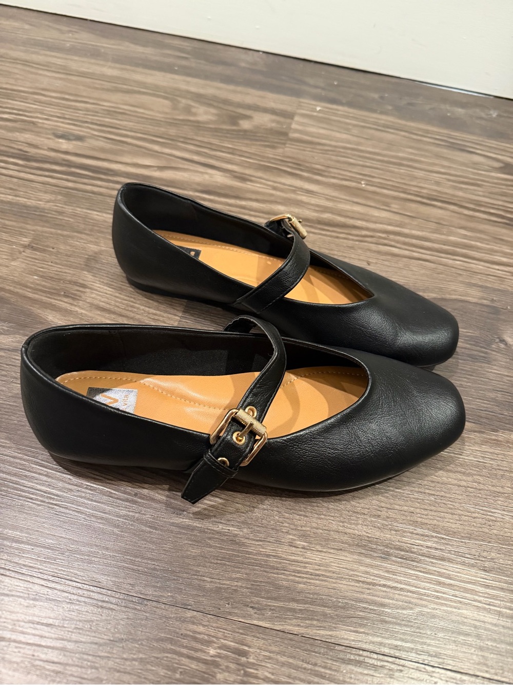 Black Mary Jane Flat